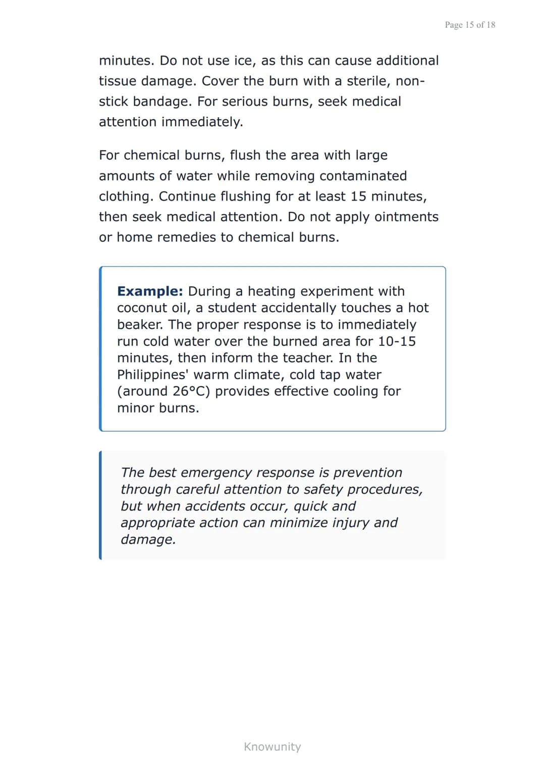 Laboratory safety and equipment for scientific
inquiry
Essential safety rules and equipment
use for Grade 7 science labs
What you will learn
