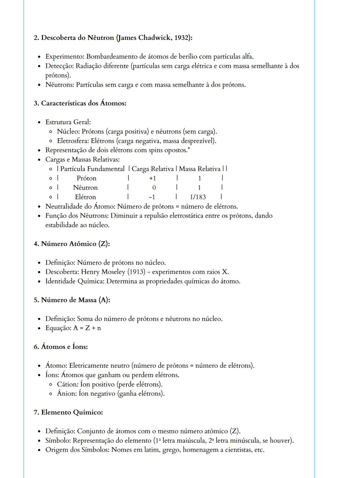 QUIMIСА
Resumos em tópicos - @isadoraf.barros
APOSTILAS POLIEDRO LIEDRO
2
2 4
0
O átomo
• Evolução do modelo atômico
Tabela Periódica
• O de