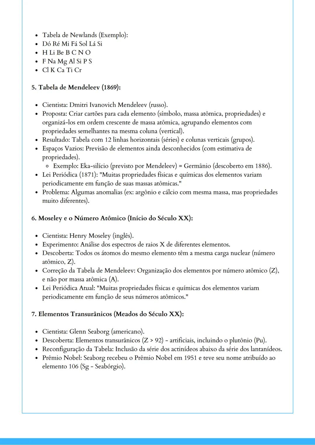 QUIMIСА
Resumos em tópicos - @isadoraf.barros
APOSTILAS POLIEDRO LIEDRO
2
2 4
0
O átomo
• Evolução do modelo atômico
Tabela Periódica
• O de