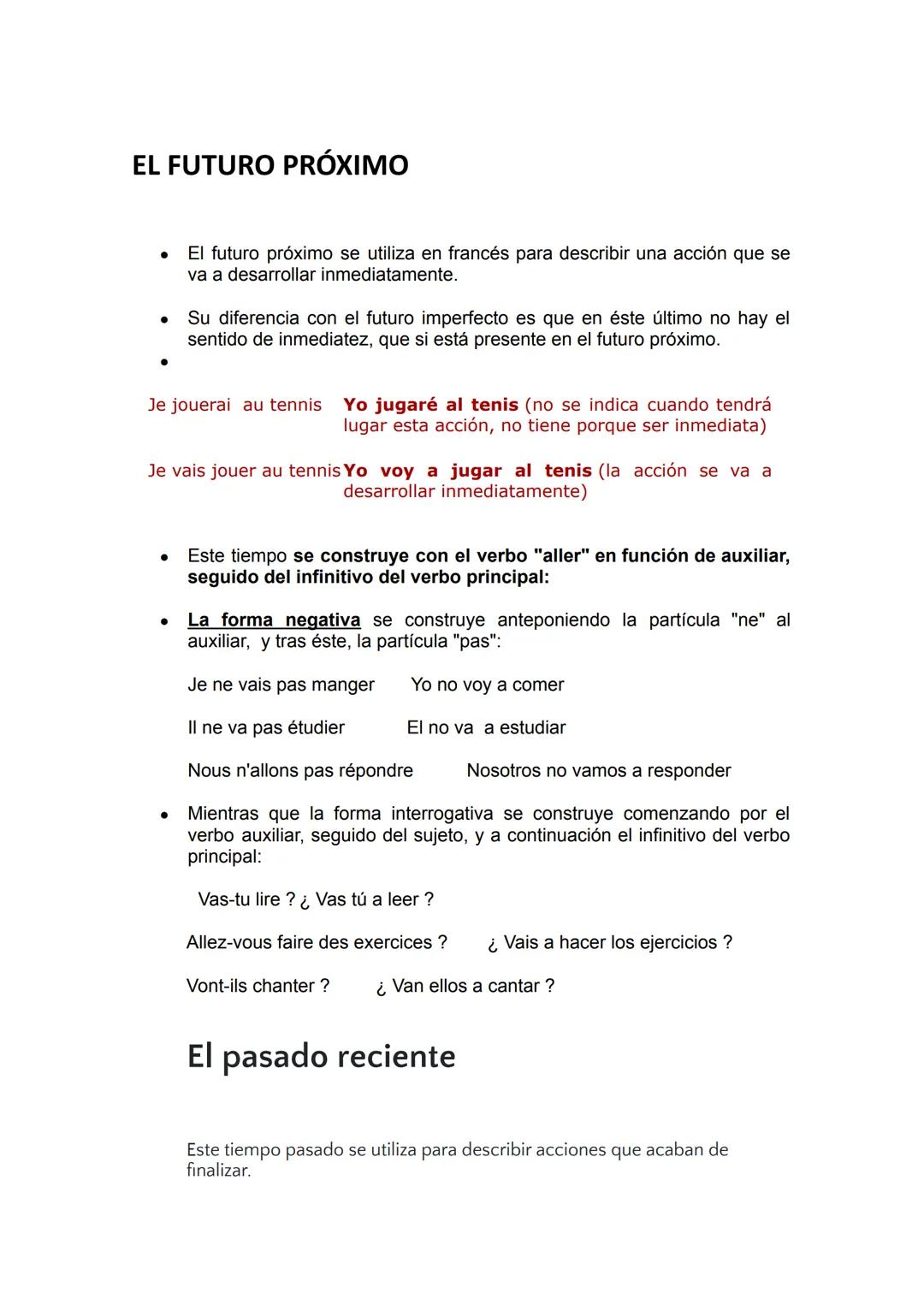 Aprende el Futuro Próximo en Francés: Ejemplos y Ejercicios Divertidos