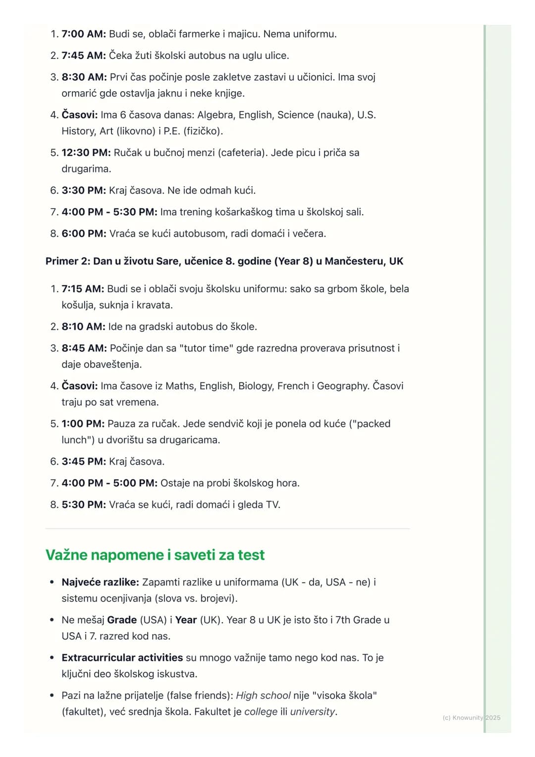 # Školski sistem i svakodnevni
život (School System and
Daily Life)
Uvod u temu
Ova lekcija se bavi školskim sistemima i svakodnevnim živo