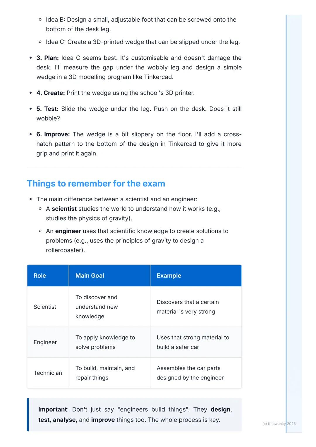 # What is Engineering?
What engineering is all about
Engineering is basically about using science and maths to solve real-world
problems.