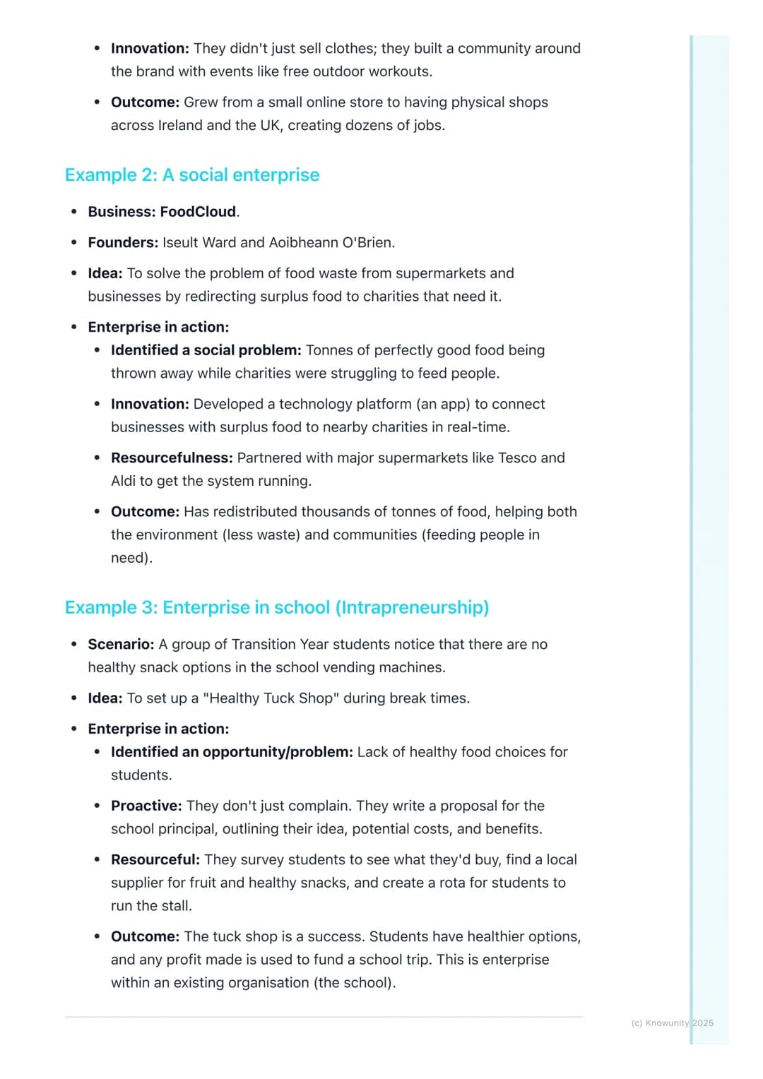 # What is Enterprise?
## Introduction to enterprise
Enterprise is about people taking the initiative to come up with new ideas and
make th