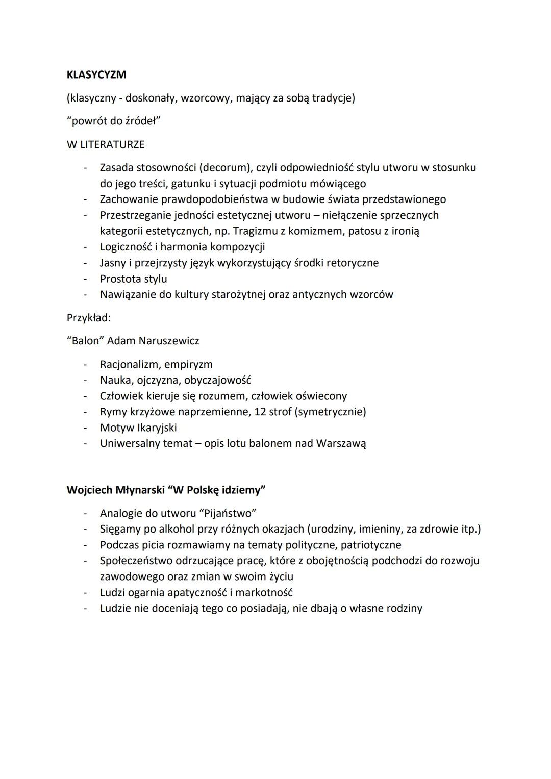Oświecenie - ramy czasowe
Początek - schyłek XVII w./1. połowa XVIII w. (pierwsze tendencje w Anglii)
Koniec - lata 1789-1799- Wielka Rewolu